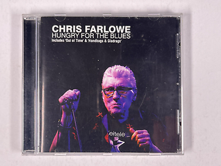 Chris Farlowe SIgned CD Original Autograph Hand Signed Hungry For The Blues